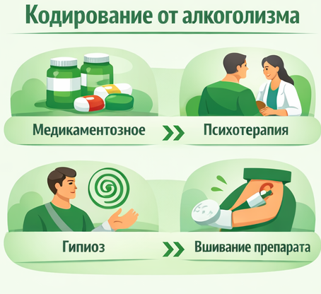 кодирование от алкоголизма в Ногинске Санати